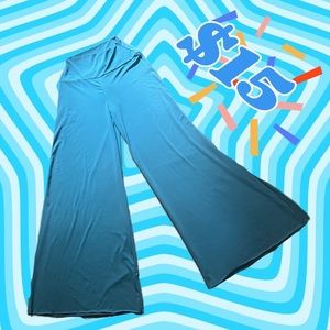 Blue Flare Pants